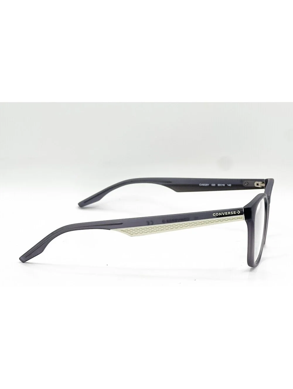 Converse Cv5025Y 020 Matte Crystal Light Carbon Authentic Eyeglasses 50-18-140